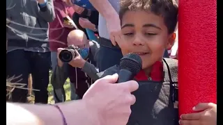 Little Josh Wins The Josh Fight Victory Speech (Josh Fight 2021)