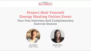 Lee Holden Qigong Energy Healing Interview