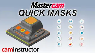 These 15 little icons can save you hours of work in Mastercam...let's look at Quick Masks!