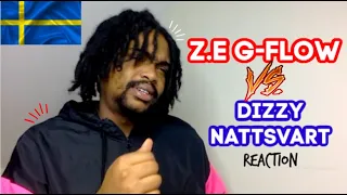 SWEDISH RAP REACTION Z.E - G-FLOW & DIZZY - NATTSVART