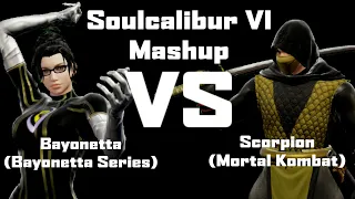Soulcalibur VI Mashup - Bayonetta VS Scorpion (Klassic)