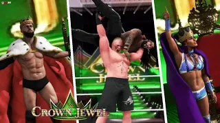 WWE 2K20: Crown Jewel 2021 Full Show - Prediction Highlights