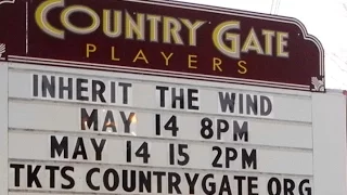 Inherit The Wind at the Country Gate Playhouse