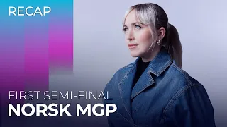 Norsk Melodi Grand Prix 2024 (Norway) | First Semi-Final | RECAP