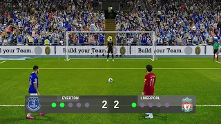 PES 2020 | Everton vs Liverpool | Penalty Shootout | Premier League | Gameplay PC