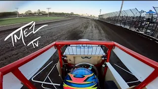 Sent It To Hard Gas City Speedway USAC Sprint Cars TmezTv VLOG