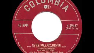 1951 HITS ARCHIVE: Come On-A My House - Rosemary Clooney (a #1 record)