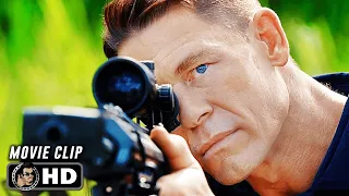 Sniper VS Helicopter Scene | FREELANCE (2023) John Cena, Movie CLIP HD