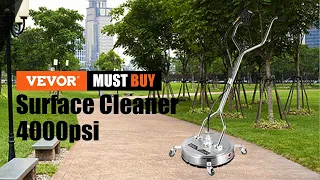 VEVOR Surface Cleaner, 18 inch, 4000psi Pressure with 3/8 Quick Connector Surface Cleaner