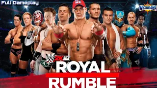 10 Men Royal Rumble Full Match WWE 2K18 | fear feast gaming