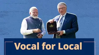 Vocal for local: PM Modi's gifts for Bill Gates showcases India's vibrant culture