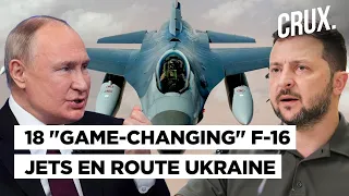 Ukraine Gets 18 F-16 Fighter Jets From The Netherlands | Kyiv Downs 3 Russian Su-34 Bombers In A Day