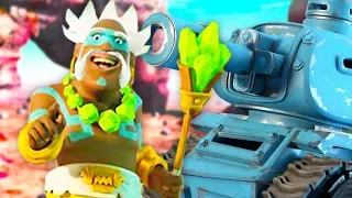 Low level tries Tanks and Dr. Kavan in Boom Beach!