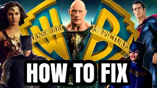 Warner Brothers 10 Year Plan To Fix The DC Universe Needs THIS | How To Fix a Broken DCEU