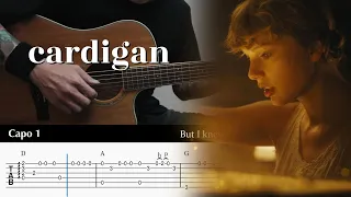 cardigan - Taylor Swift - Fingerstyle Guitar TAB Chords