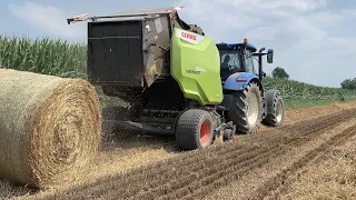 🇮🇹New Holland t6.155 AutoCommand + New 🇩🇪Claas Variant 560 RC