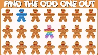 HOW GOOD ARE YOUR EYES #81 | FIND THE ODD ONE OUT | EMOJI PUZZLE QUIZ