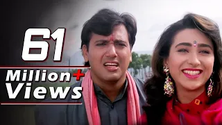 Govinda, Kader Khan, Karishma Kapoor, Raja Babu - Emotional Scene 13/21