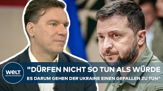 UKRAINE KÄMPFT FÜR EUROPA: Warum Selenskyjs Forderungen völlig in Ordnung sind | WELT Thema