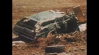 Man Hides Under Overpass From Tornado