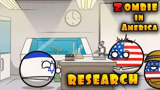 Zombies in America - Research ( Countryballs )