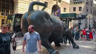 Charging Bull in New York City, New York