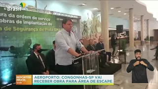 Aeroporto de Congonhas terá melhorias na área de escape da pista