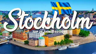 25 BEST Things To Do In Stockholm 🇸🇪 Sweden