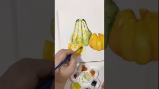 Рисуем тыквы / Draw pumpkins