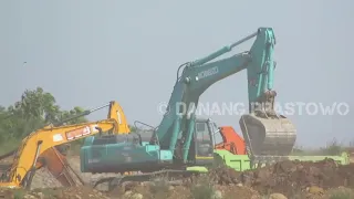 KEDIRI Airport Construction Project Heavy Equipment @DanangPrastowo