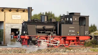 Unboxing Series 89.74 gauge 1 with Cylinder Steam - Model Railway KM1 - heavy Prussian T3 89 7462