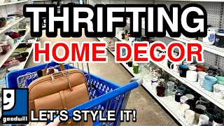 You will be blown away! THRIFTING GOODWILL FOR MY HOME * THRIFT HAUL HOME DECOR *