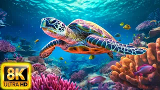 Colors Of The Ocean 8K ULTRA HD - The best sea animals for relaxing and soothing music #10