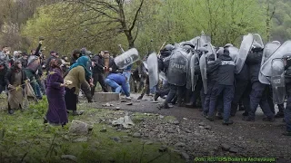 Панкиси: чеченцы камнями остановили строительство ГЭС