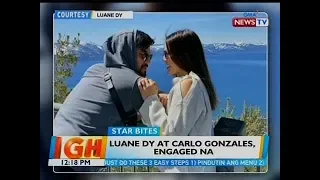BT: Luane Dy at Carlo Gonzales, engaged na