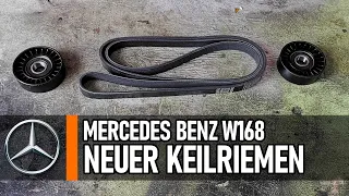 Mercedes W168 A190 | Neuer Keilriemen und Umlenkrollen - Was ein Horror! #diy #tutorial #cars