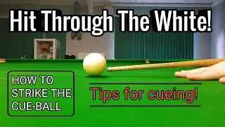 Snooker Do You Hit Through The Ball?