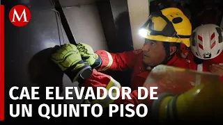 Cae elevador con 10 deportistas dentro en un hotel de Guadalajara, Jalisco