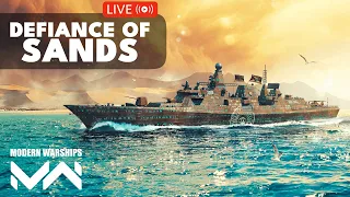 "Defiance of Sands" Event Overview Stream  ||  Modern Warships Official Channel