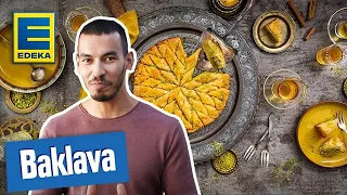 Baklava Rezept | Süßes Gebäck mit Filoteig, Pistazien und Honig | EDEKA