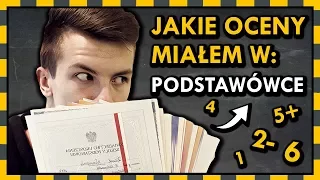 MOJE OCENY ZE SZKOŁY - Pokazuję Wam świadectwa! ◉_◉