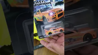 HOT WHEELS NISSAN SKYLINE GTR R34 FAST AND FURIOUS ORANGE