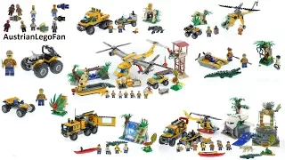 All Lego City Jungle Exploration Sets 2017 - Lego Speed Build Review