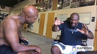 Evander Holyfield REACTS To Riddick Bowe Saying He Wants To Fight Fury, Wilder & Joshua