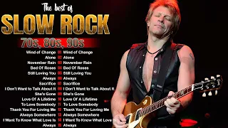 Best Rock Ballads 70's 80's 90's - The Greatest Rock Ballads Of All Time/Bon Jovi,Scorpions,Heart