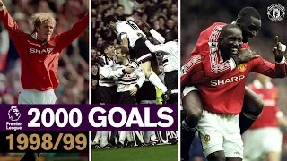 Manchester United 2000 PL Goals | 1998-99 | Yorke, Solskjaer, Cole, Beckham, Scholes | The Treble