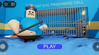 🌊 WATER OLD HARRY PRISON RUN (OBBY) PLAYING WITH OLD BARRY#roblox #scaryobby #obby