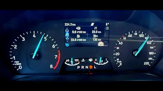 POV-Ford Fiesta 1.0 EcoBoost 125 hp ST Line 7DCT Getrag 2022 ACCELERATION 0-130 km/h Autolatest