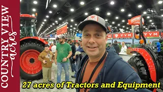 Hanging out at the National Farm Machinery Show.  Tractors, Equipment, and lot of wonderful people.
