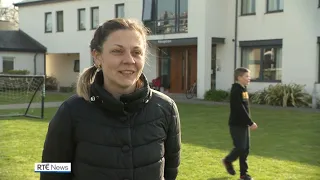 Ukrainian children and teenagers begin school in Ireland